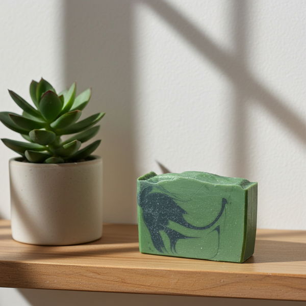 Leather & Cedar Goat Milk Soap Bar