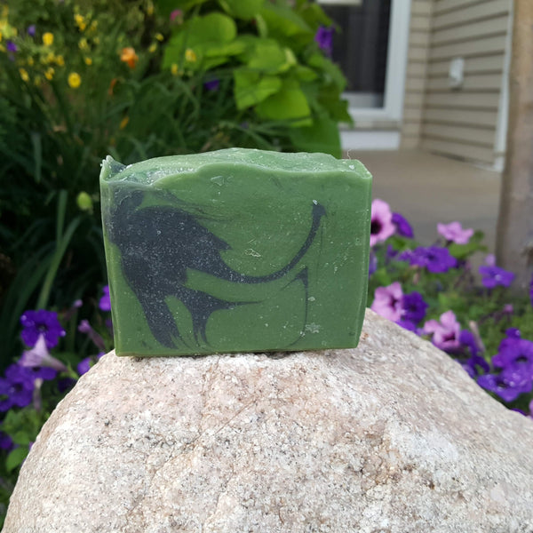 Leather & Cedar Goat Milk Soap Bar